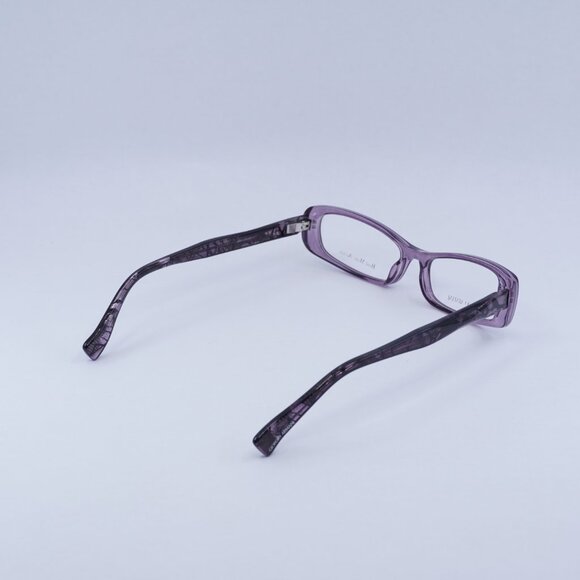 🕶️ New Giorgio Armani GA 647 NPB Eyeglasses - Transparent Dark Violet Frame - Picture 9 of 10